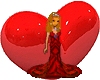 Gif animé coeur femme